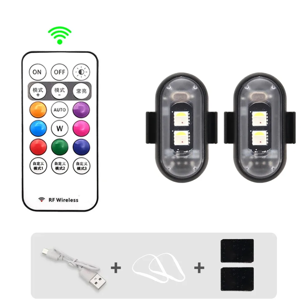 Luces LED RGB – pack con mando