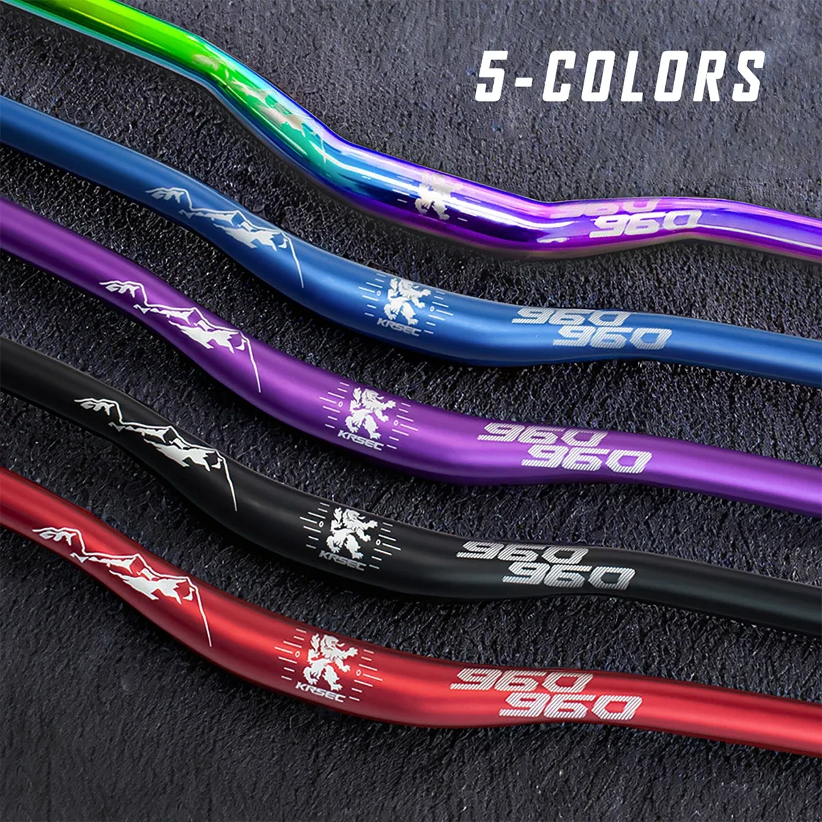 Manillar KRSEC – los cinco colores disponibles