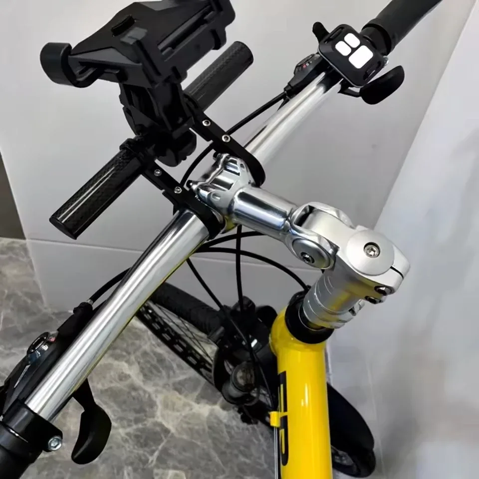 Manillar UNO montado en una bicicleta