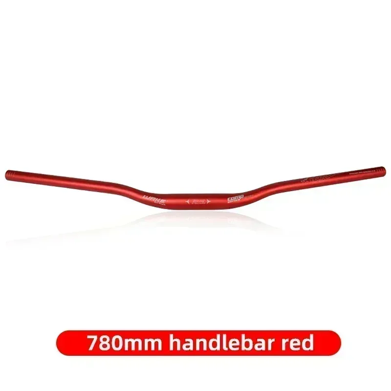 Manillar WAKE 780 mm en rojo