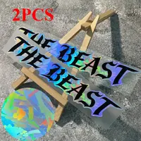 Pegatinas THE BEAST – detalle