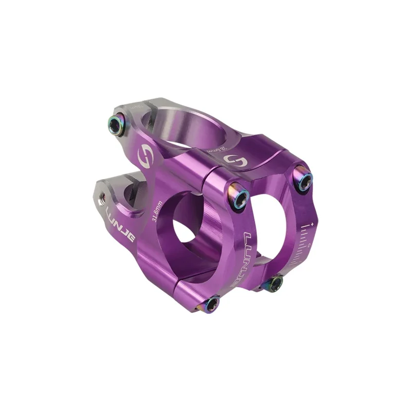 Potencia LUNJE 35 mm en morado y plata