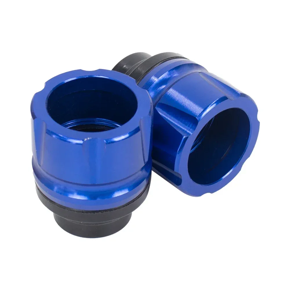 Protectores anticaídas cilíndricos en azul