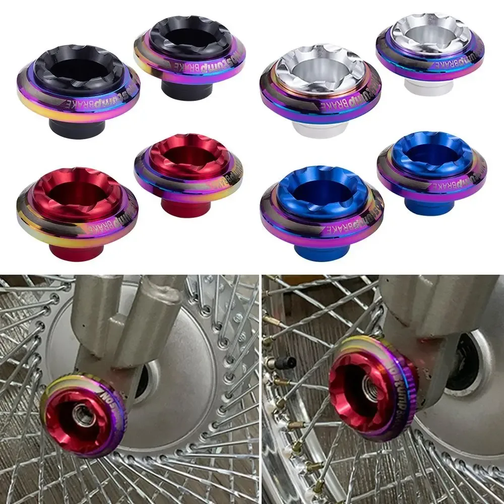 Protectores anticaídas tornasol – las cinco parejas y el detalle del anodizado