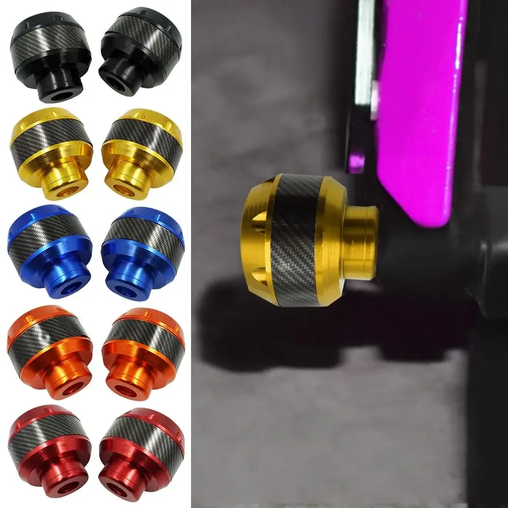 Protectores anticaídas – los cinco colores y uno montado en dorado