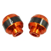 Protectores anticaídas en naranja