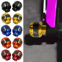 Protectores anticaídas – los cinco colores y uno montado en dorado