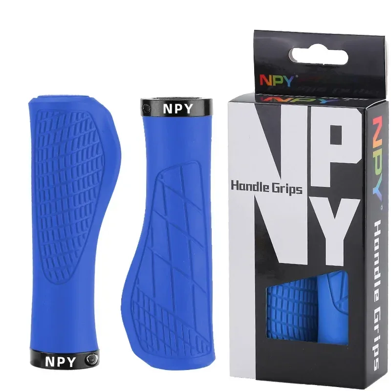 Puños ergonómicos en azul