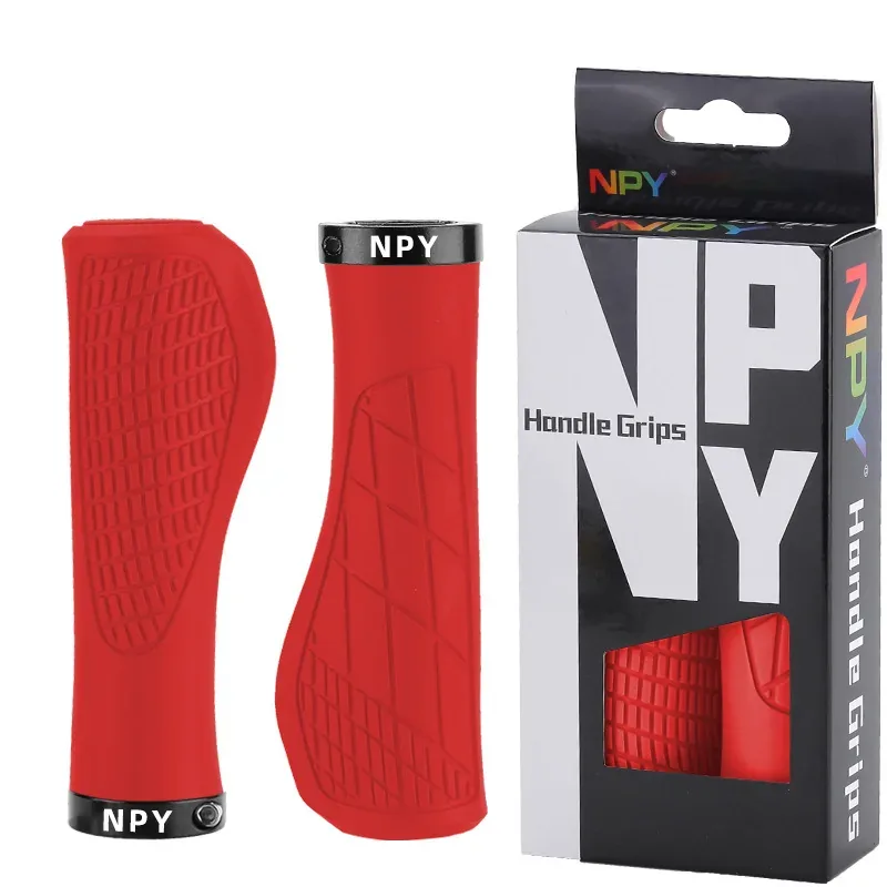 Puños ergonómicos en rojo