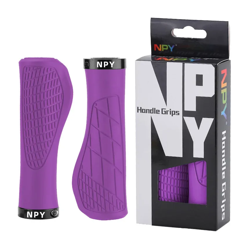 Puños ergonómicos en morado