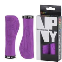 Puños ergonómicos en morado
