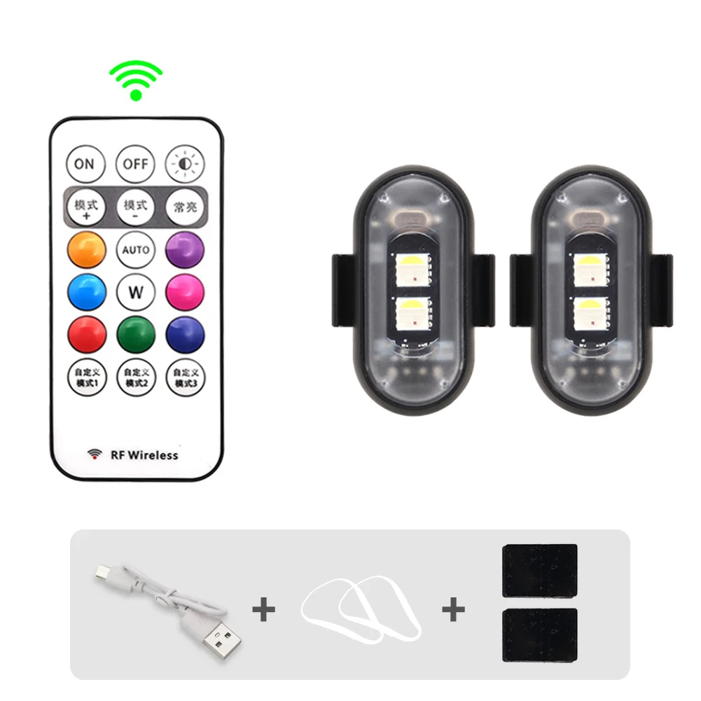 Luces LED RGB – pack con mando