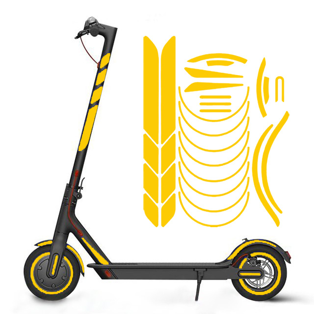 Pegatinas reflectantes – detalle