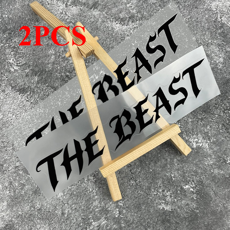 Pegatinas THE BEAST – aplicación