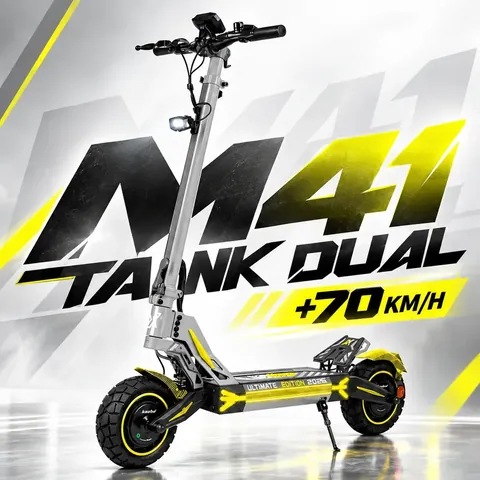 Ecoxtrem M41 Tank Dual Ultimate Edition 2026 — más de 70 km/h