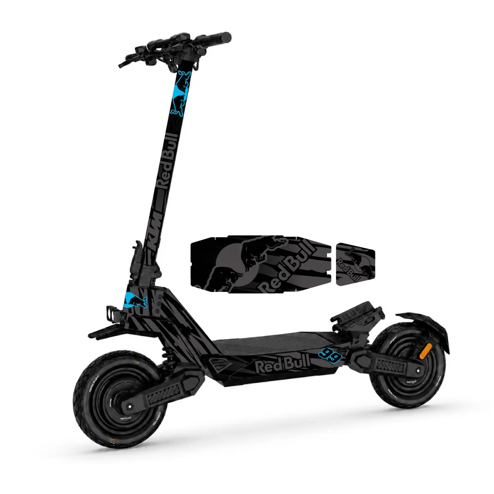Vinilo Competition Blue para patinete Ecoxtrem Deimos