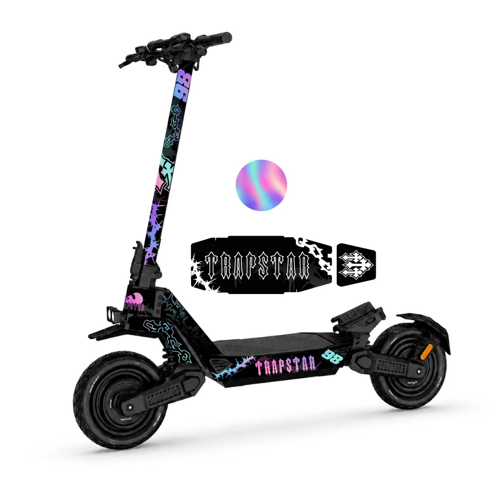 Vinilo Trapstar Holográfico para patinete Ecoxtrem Deimos