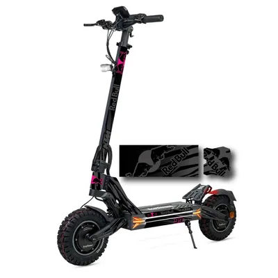 Vinilo Competition Pink para patinete Ecoxtrem M41