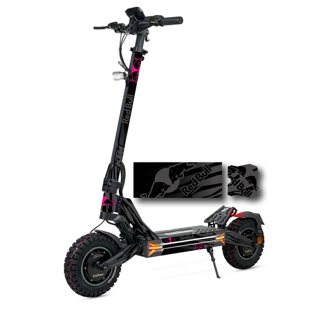 Vinilo Competition Pink para patinete Ecoxtrem M41