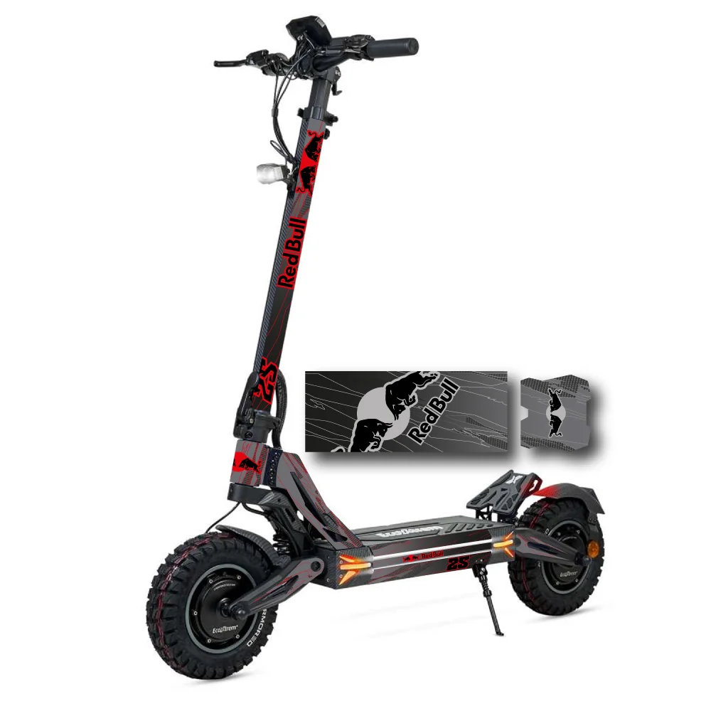 Vinilo Rojo para patinete Ecoxtrem M41