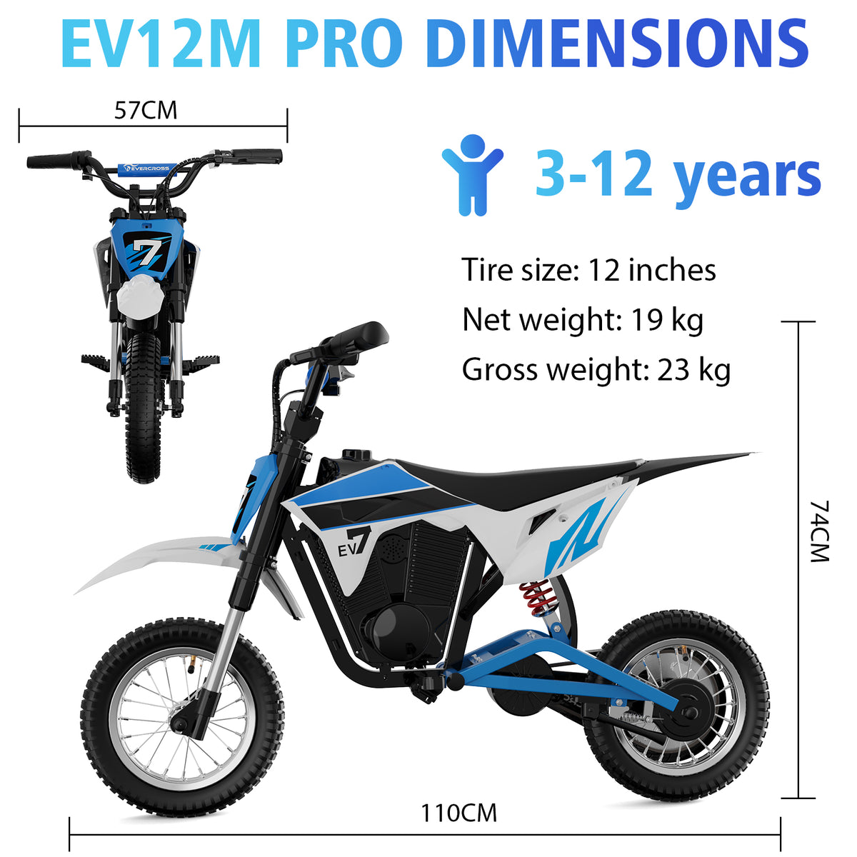 EVERCROSS EV12M PRO vista 7