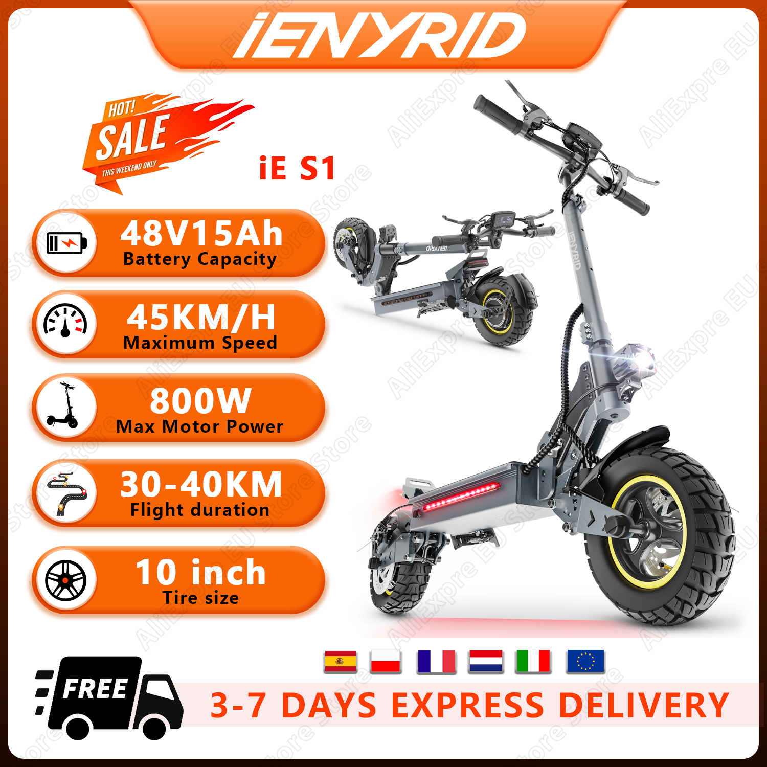 iENYRID iE-S1 vista principal