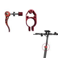 Cierre de plegado rojo del mástil para iScooter iX3