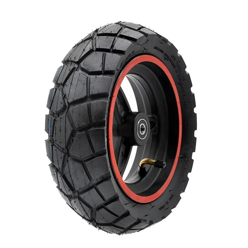 Rueda delantera completa con aro rojo para Ecoxtrem M41 Tank